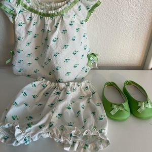 American Girl Doll Maryellen Pajama Set